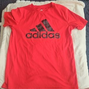 Adidas Red Short Sleeve Tee